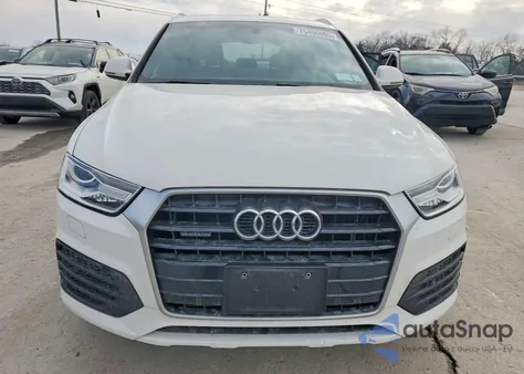 2018 Audi Q3 Premium z USA, uszkodzony, nr VIN WA1ECCFS2JR007773